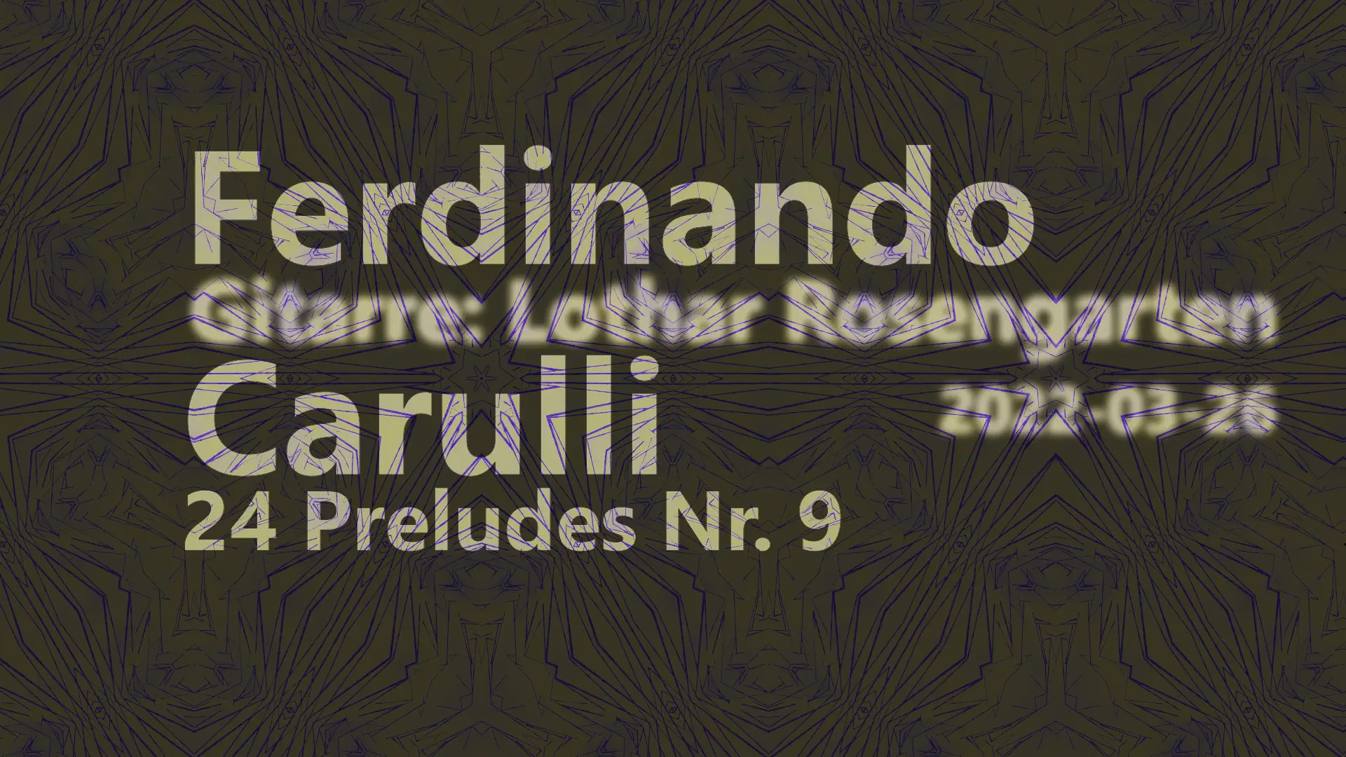 Lothar Rosengarten - Ferdinando Carulli - 24 Präludien Nr. 9 (2022-03-26)