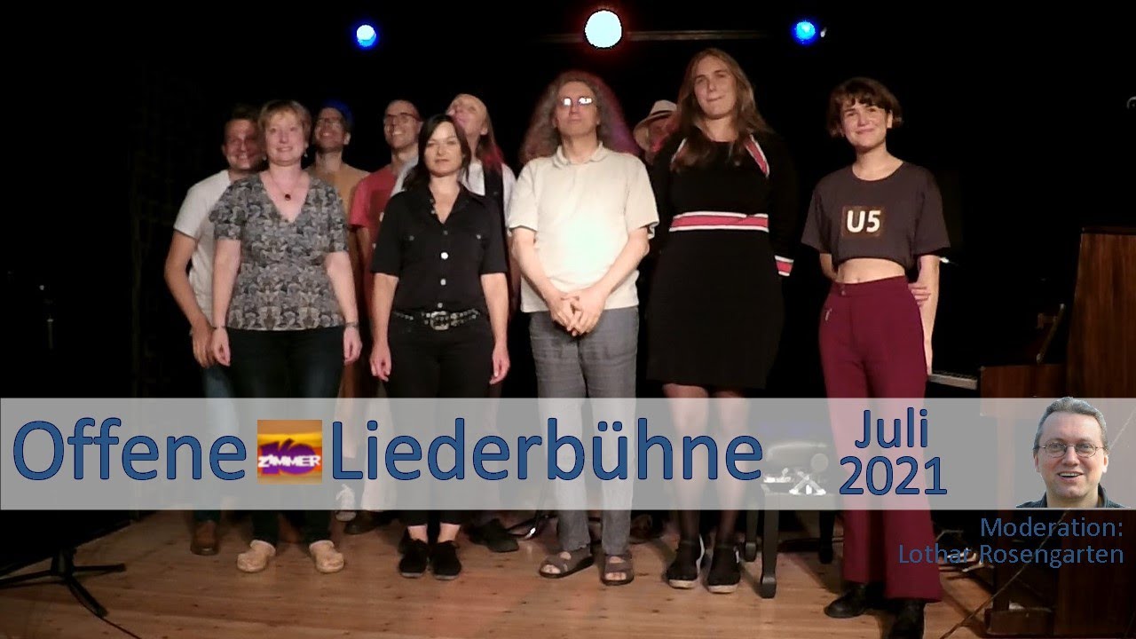19. Juli 2021 - Georg Weisfeld - Elli Treptow - Enna - Moderation: Lothar Rosengarten