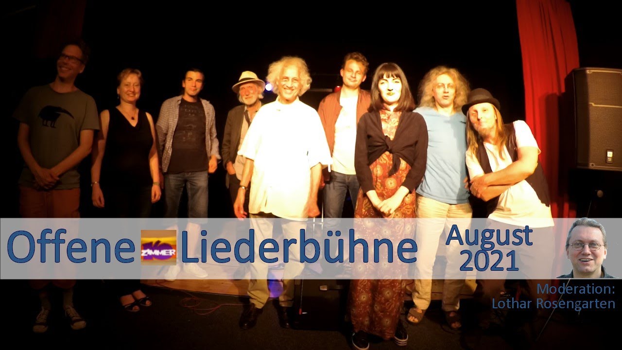 16. August 2021 - FGM Steegers - Môrre - Alix - Georg Weisfeld - Moderation: Lothar Rosengarten