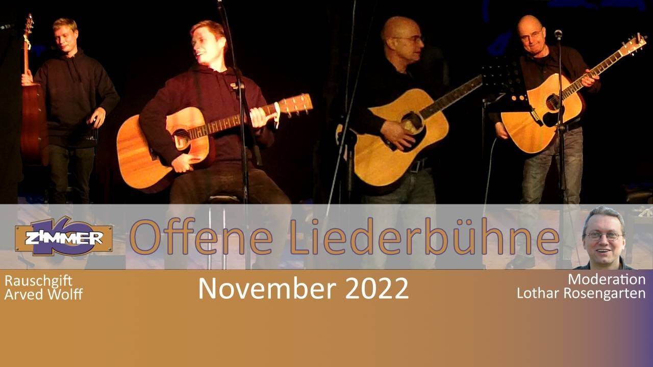 21. November 2022 - Rauschgift - Arved Wolff - Moderation: Lothar Rosengarten